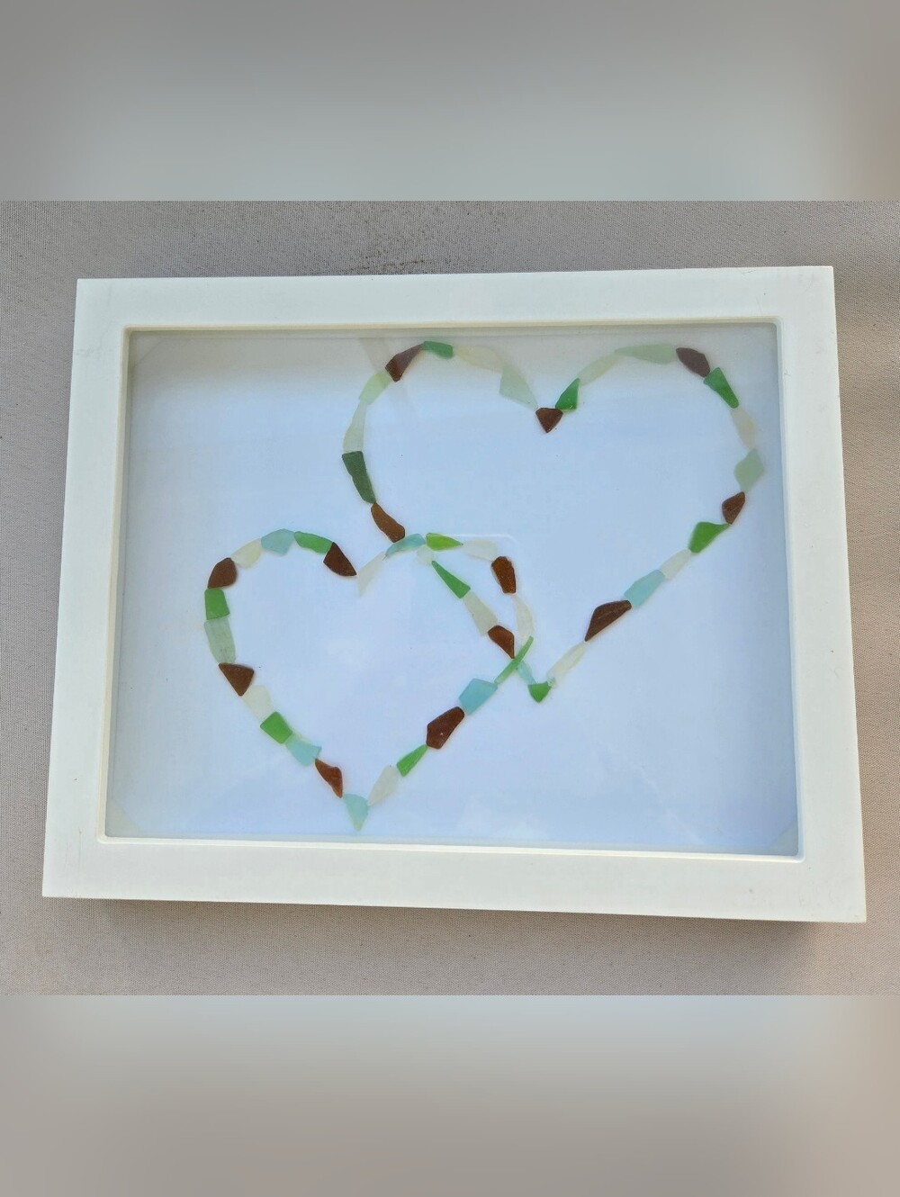 Seaglass Hearts Picture